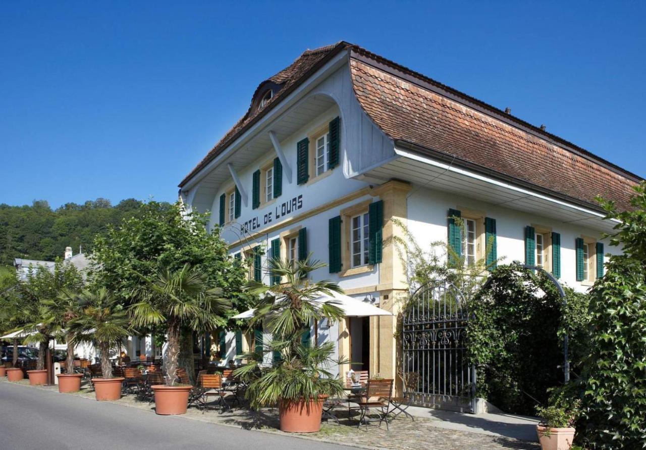 Romantik Hotel de L'Ours Sugiez Extérieur photo
